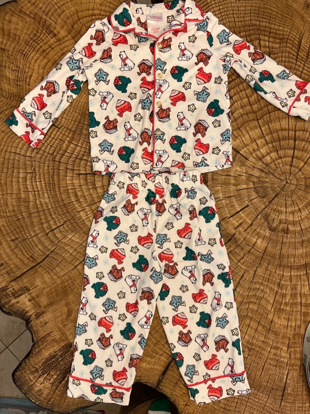 ‼️GUC: Christmas Pajama Set - 2T